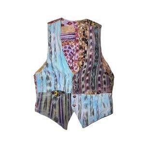 Vintage Balinese Patchwork Vest